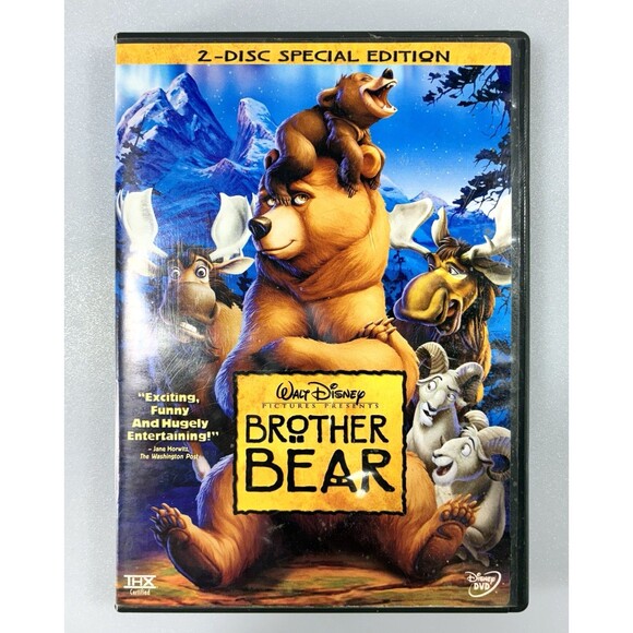 Brother Bear Two-Disc Special Edition Vintage Walt Disney 1999 DVD Tested - Picture 1 of 12